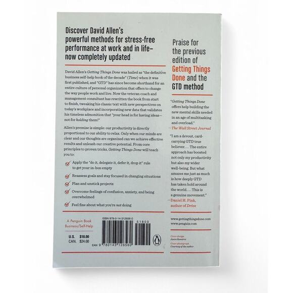 Getting Things Done: The Art of Stress-Free Productivity - Picture 2 of 4